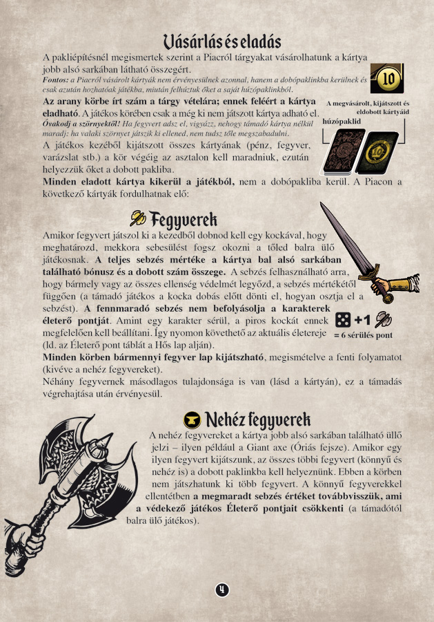Village of Legends - Hungarian Rulebook