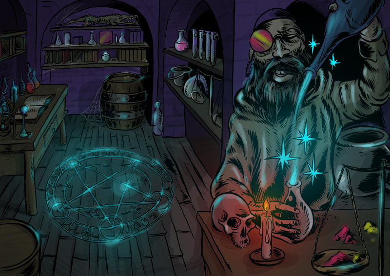 Village of Legends - Alchemy room
