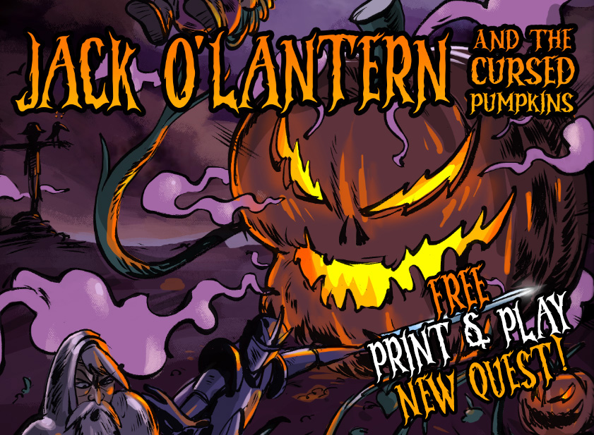 Halloween Quest print & Play